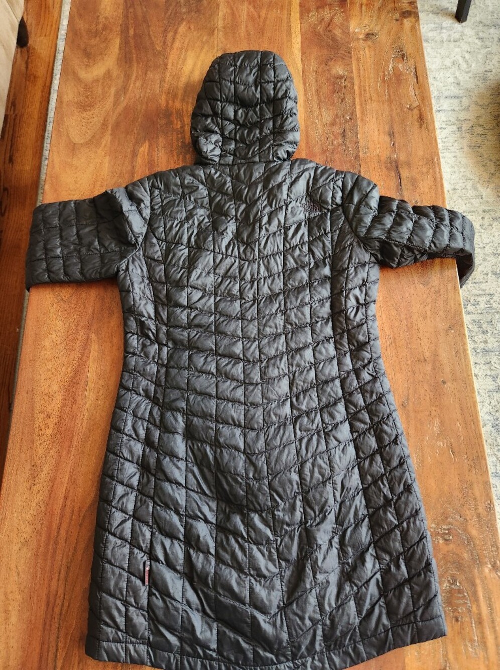 The North Face Women's Eco Thermoball Parka - Black S - Picture 11 of 14
